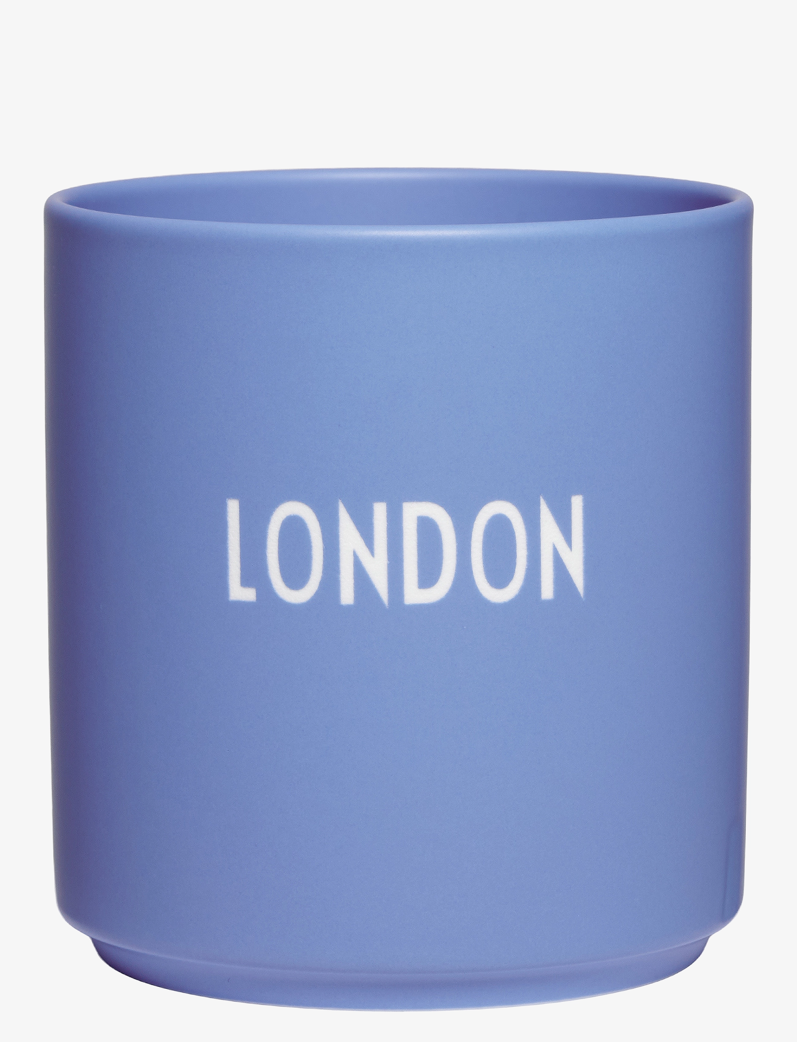Design Letters Favourite Cup - City Collection, 25 CL, Blue, Kopper & Krus > Kaffekopper, Unisex