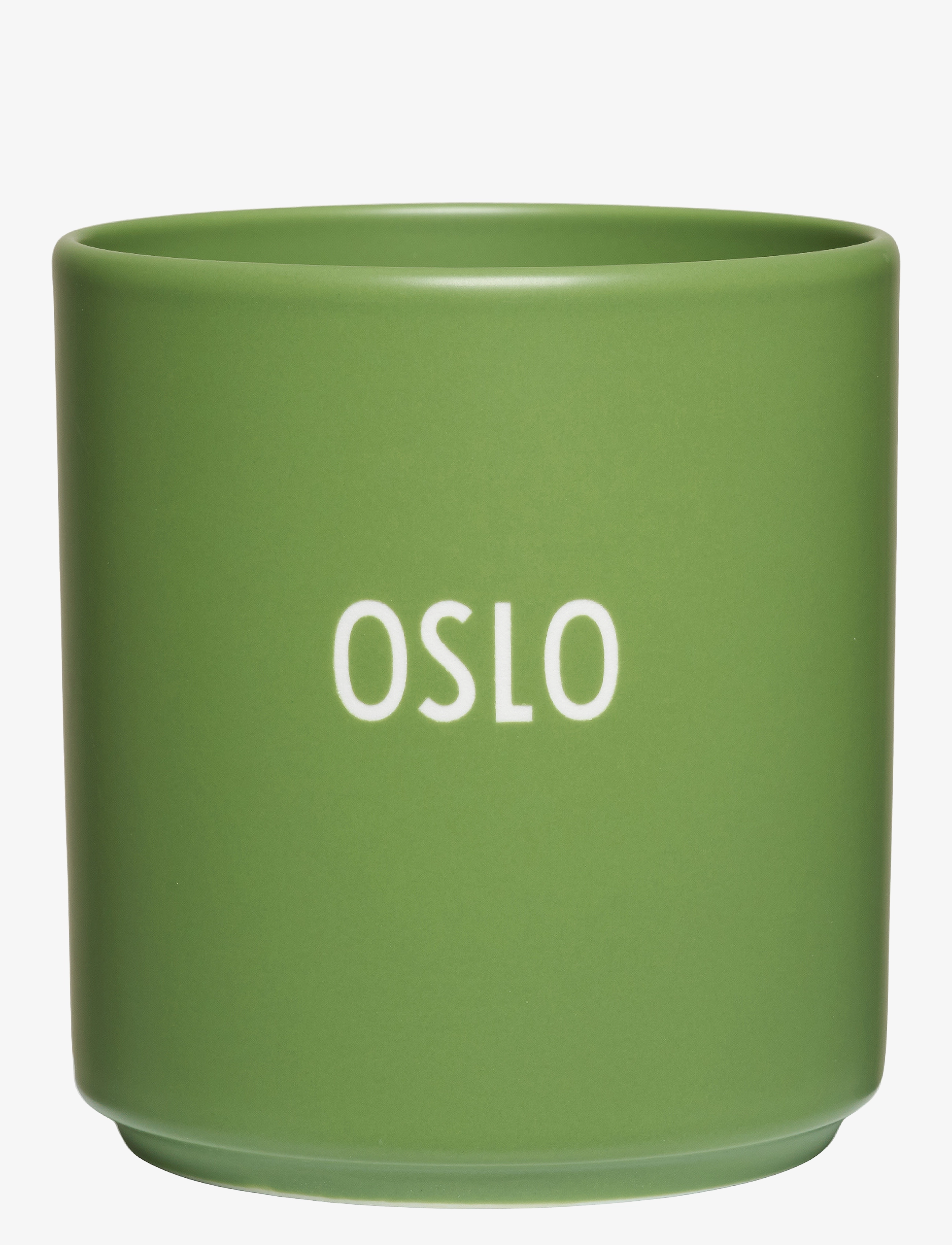 Design Letters Favourite Cup - City Collection, 25 CL, Green, Kopper & Krus > Kaffekopper, Unisex