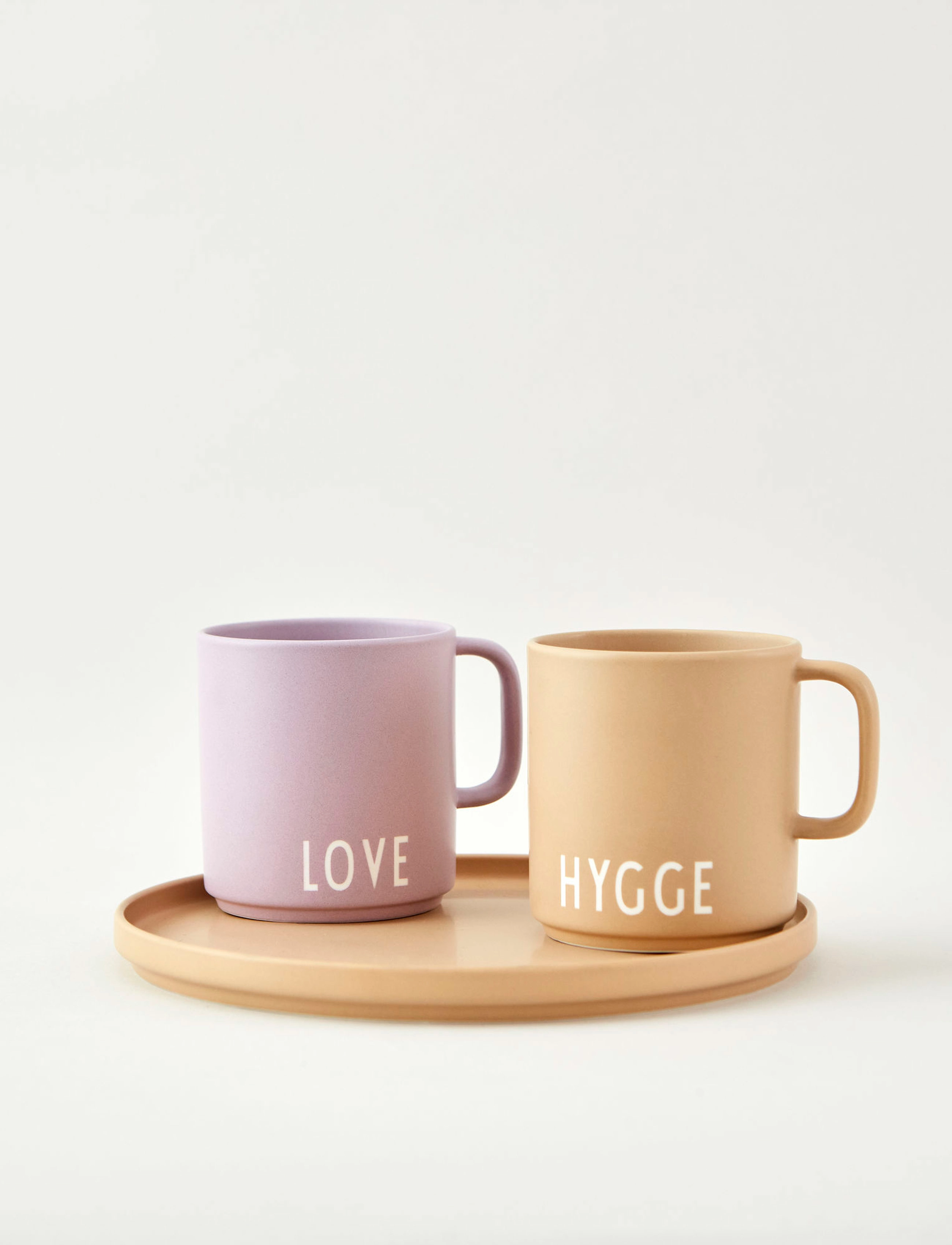 Design Letters Vip Favourite Cup With Handle, 25 CL, Cups & Mugs, Beige - Coffee Cups, Homeware