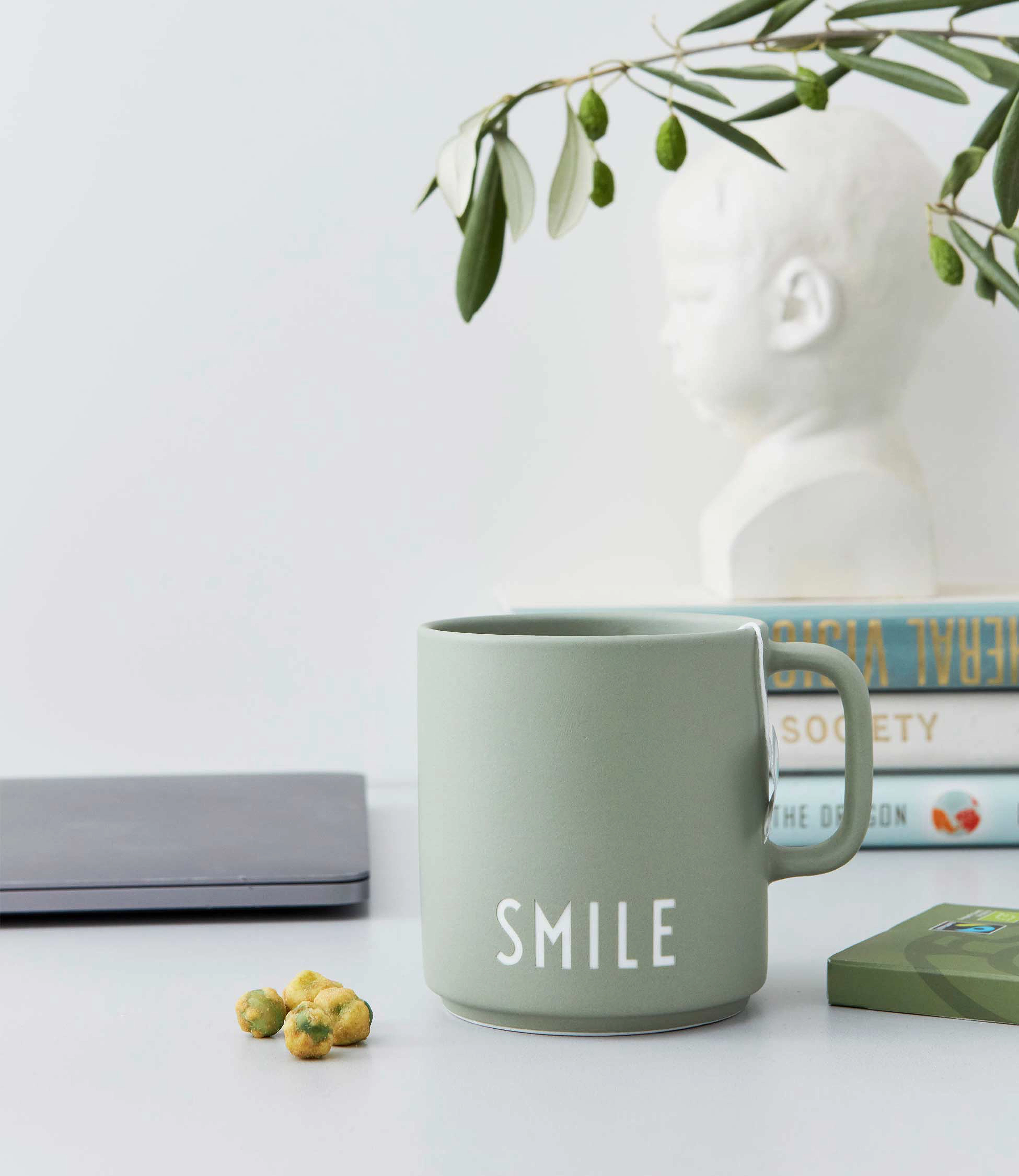 Design Letters Vip Favourite Cup With Handle, 25 CL, Cups & Mugs, Grün - Coffee Cups, Homeware