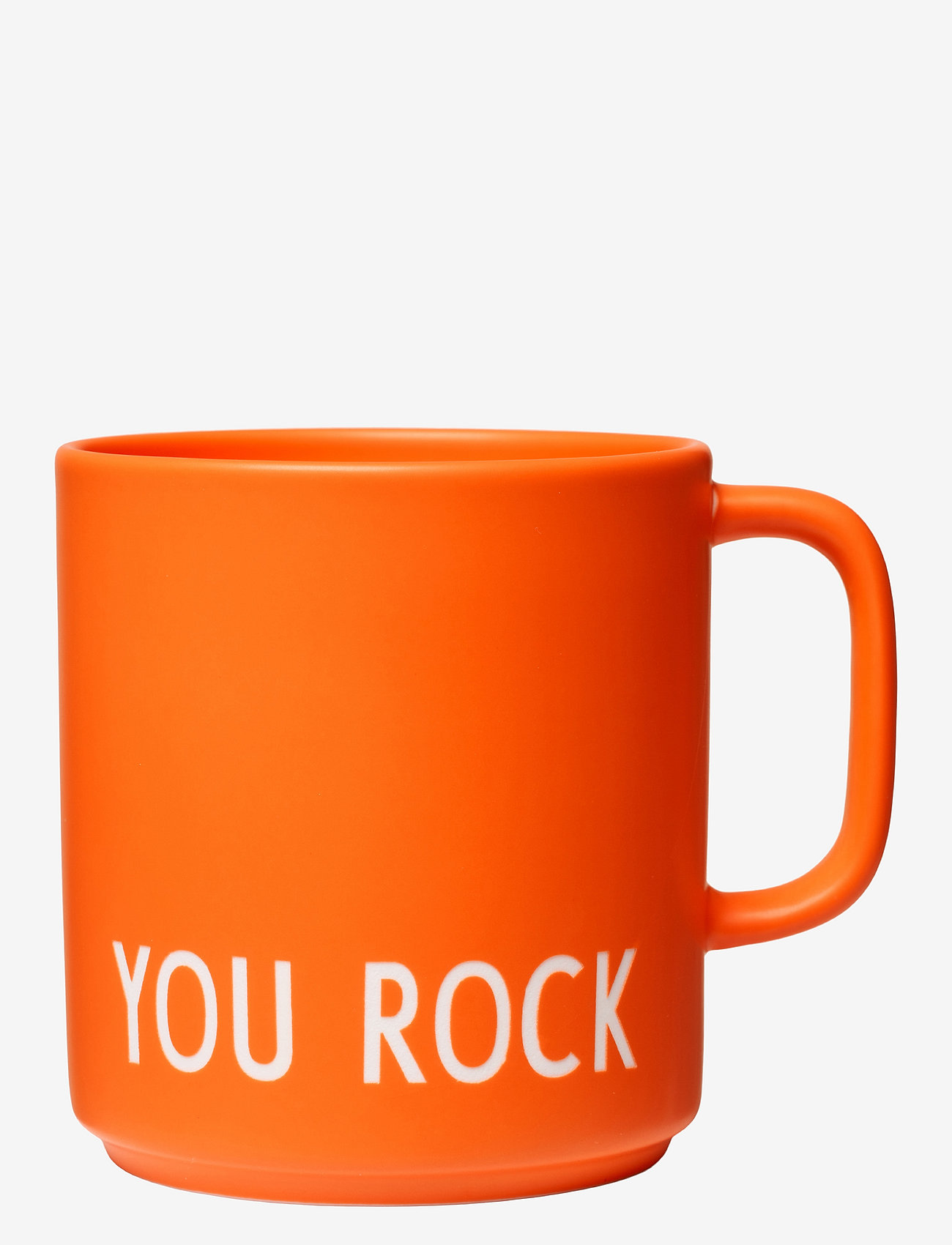 Design Letters - Favourite cup with handle - laveste priser - orange 1905c - 0