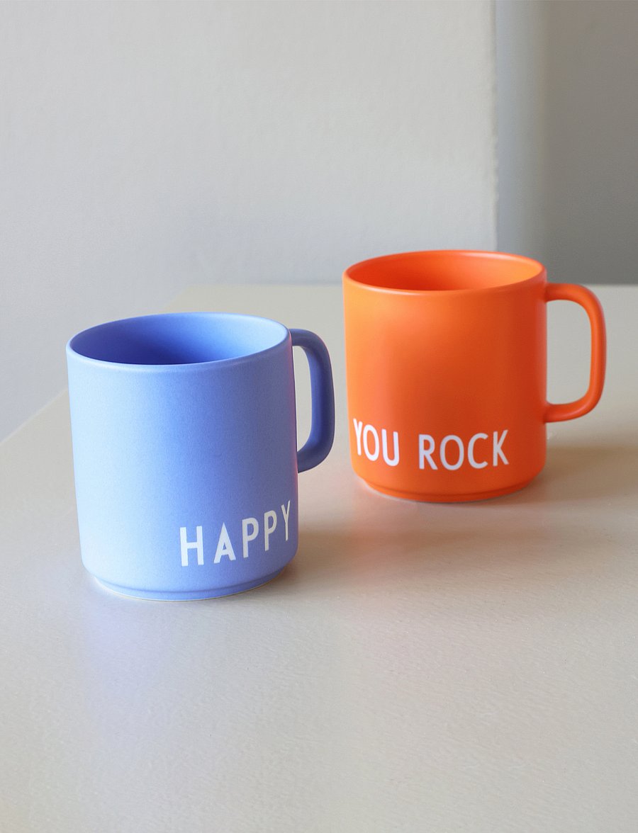 Design Letters - Favourite cup - celebration (handle) - shop etter pris - orange 1905c - 0