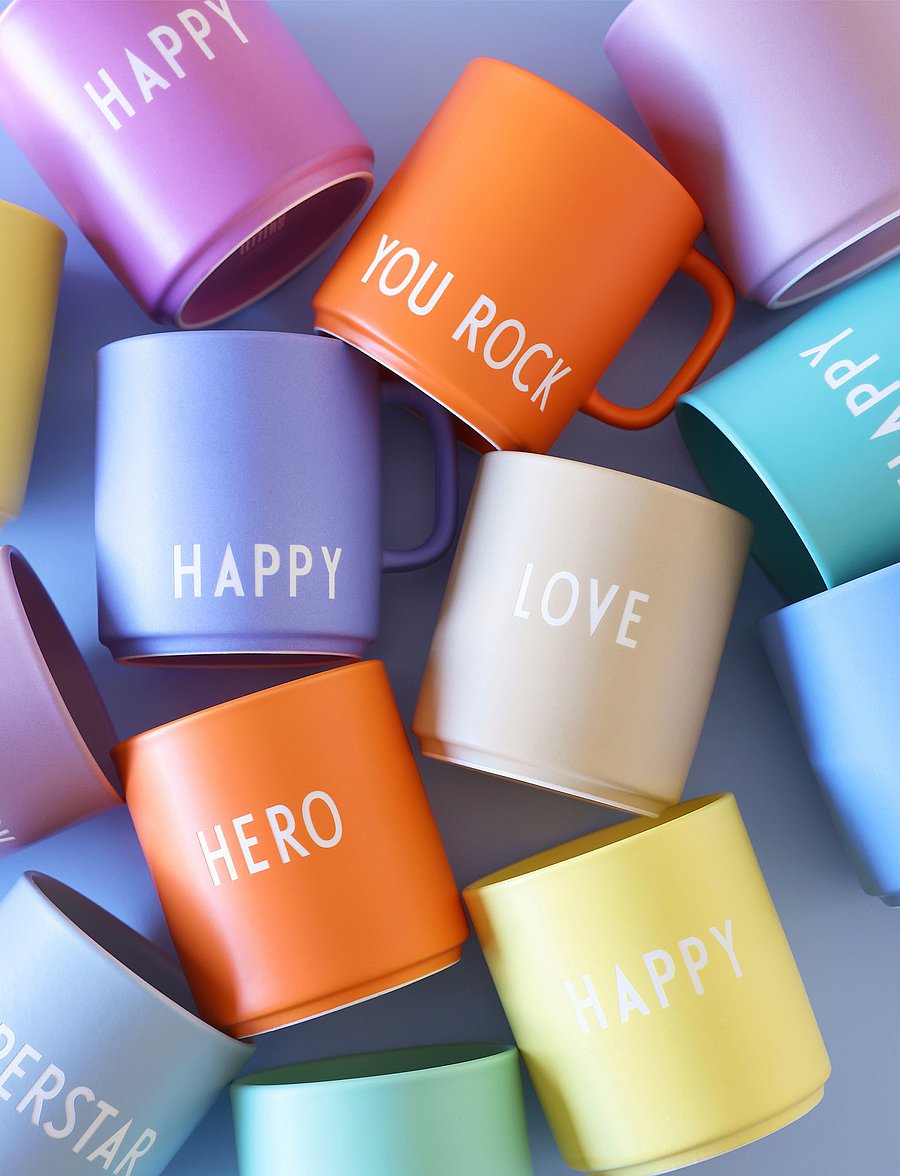 Design Letters - Favourite cup - celebration (handle) - shop etter pris - orange 1905c - 3