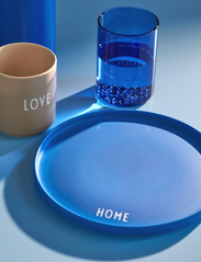 Design Letters - Favourite plate - laveste priser - cobalt blue 2728c - 1