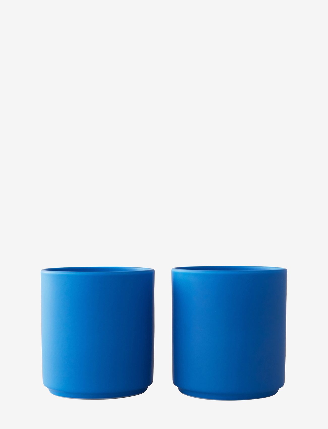 Design Letters - Favourite cups - The Mute Collection (Set of 2 pcs) - najniższe ceny - cobalt blue 2728c - 0