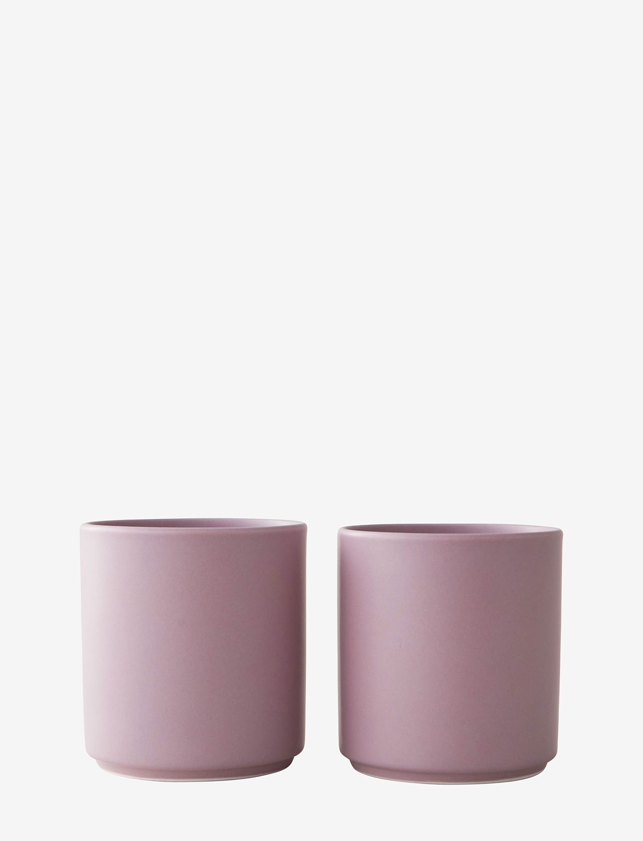 Design Letters - Favourite cups - The Mute Collection (Set of 2 pcs) - laveste priser - lavender 5225c - 0
