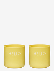 Design Letters - Egg cups (set of 2 pcs) - madalaimad hinnad - yellow 121c - 0
