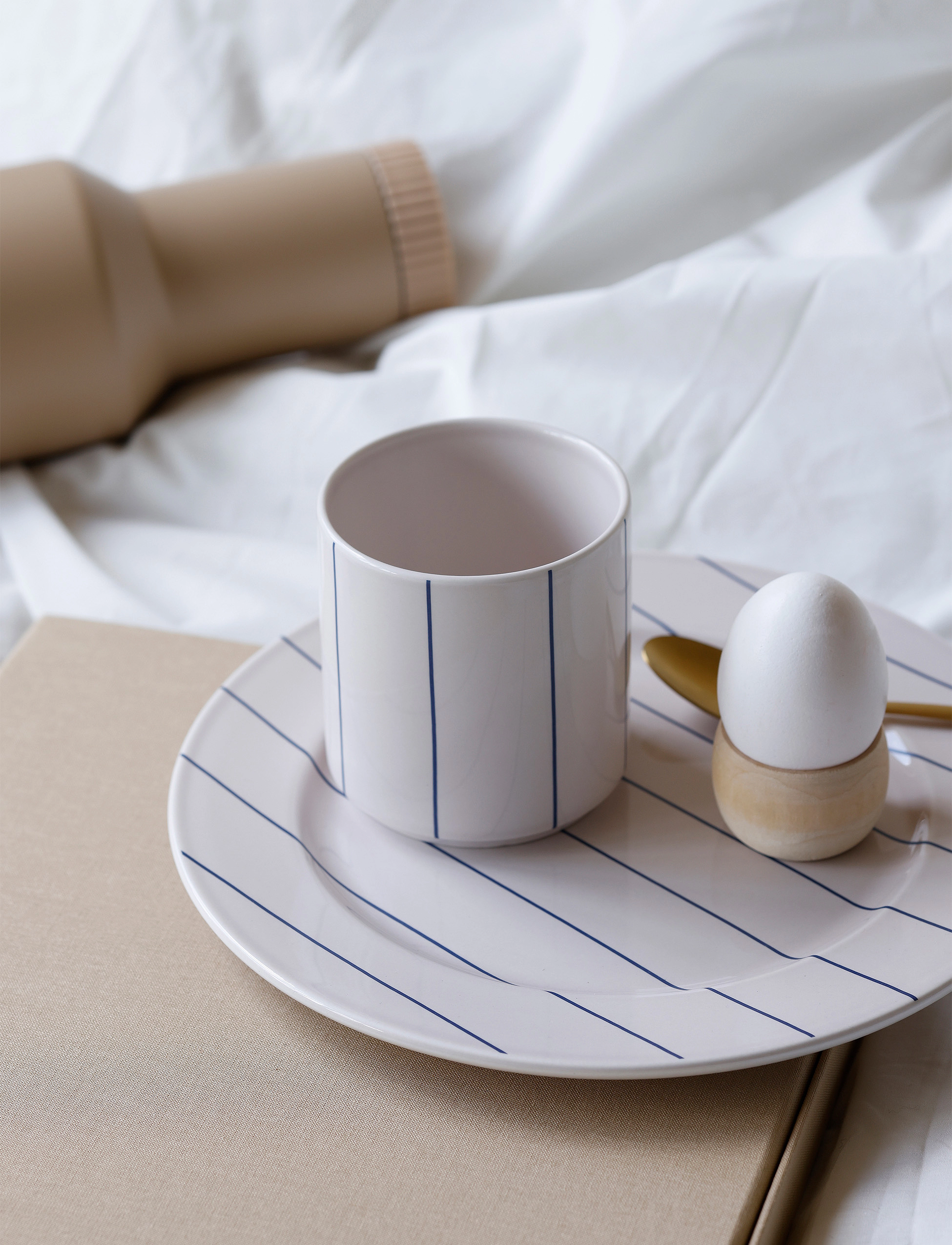Design Letters Pyjamas Cup, 25 CL, Cups & Mugs, Beige - Coffee Cups, Homeware