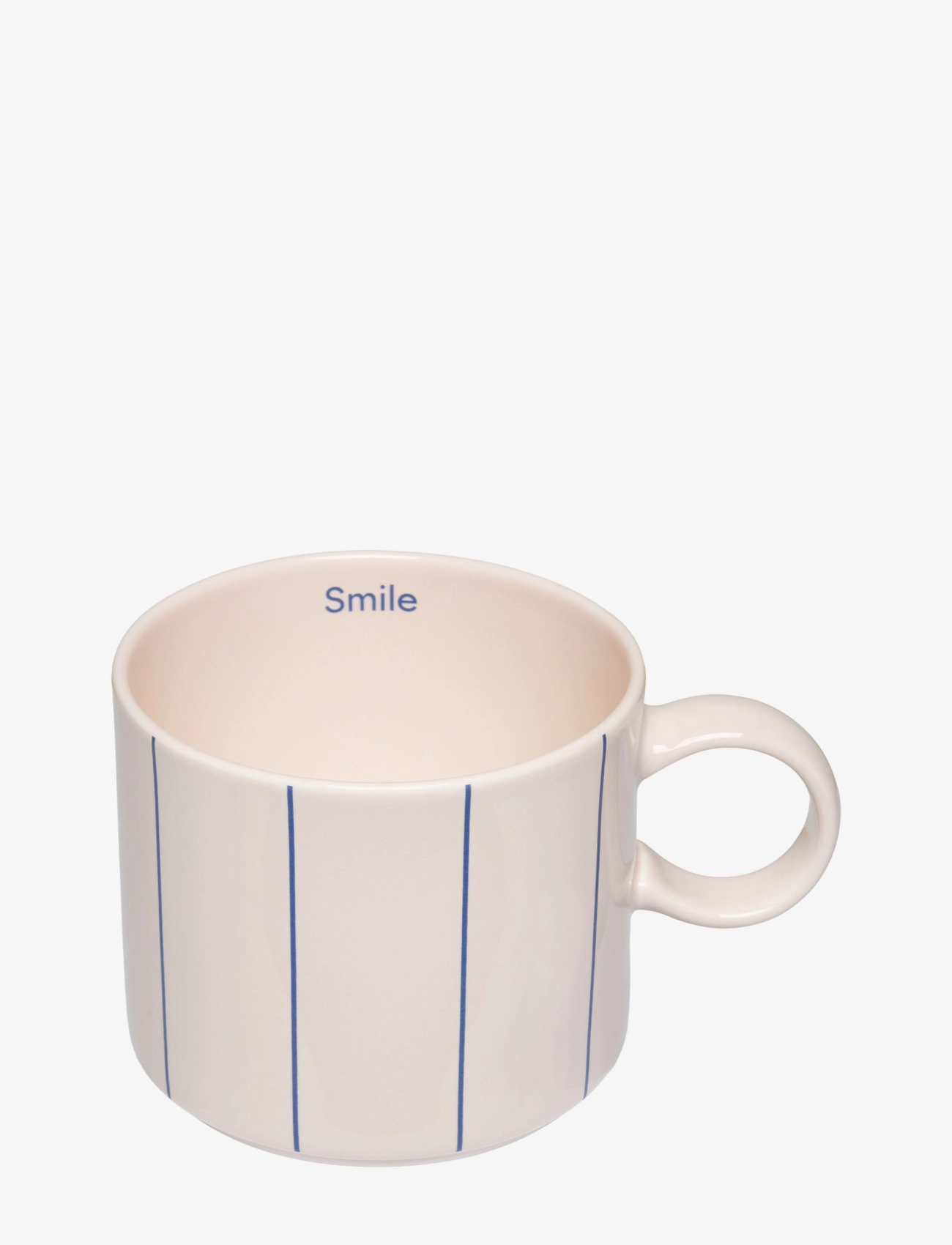 Design Letters - Pyjamas jumbo cup - laveste priser - pastel beige + midnight blue - 1