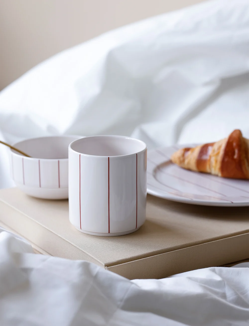 Design Letters - Pyjamas bowl - nach preis einkaufen - pastel beige + faded rose - 2