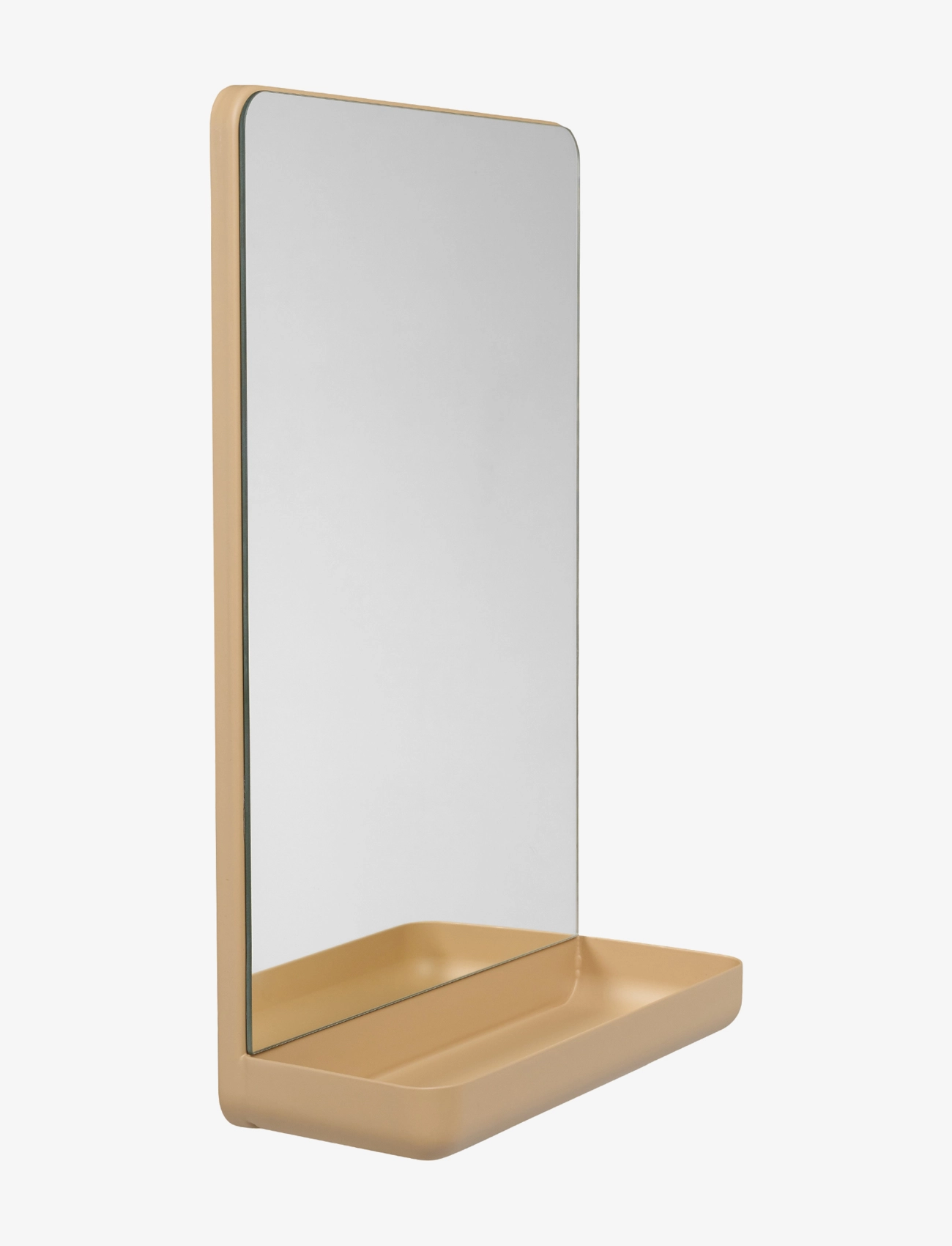 DESIGN LETTERS Wall Mirror Mirror Shelf Beige - 30X 11.2X 45CM - Unisex