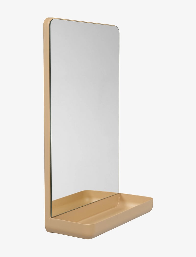 Design Letters - Wall Mirror Mirror shelf - bathroom mirrors - beige 4675c - 0