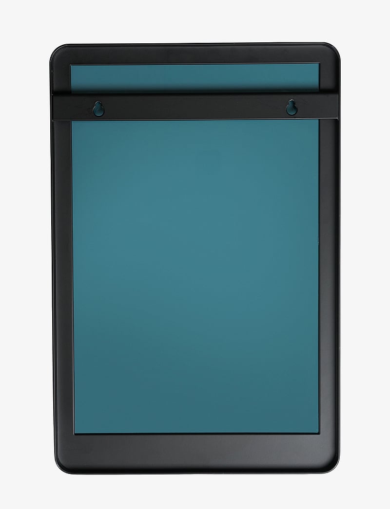 Design Letters - Wall Mirror Mirror shelf - wall mirrors - black - 1