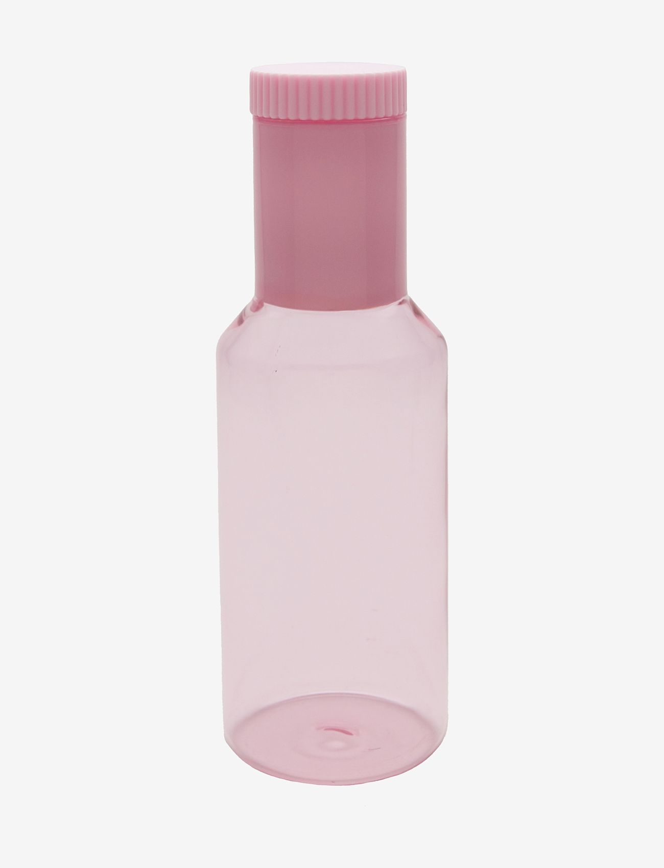 Design Letters - Tube Glass Carafe 1L - vannkarafler - pink and milky pink - 0