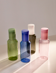 Design Letters - Tube Glass Carafe 1L - vannkarafler - pink and milky pink - 1
