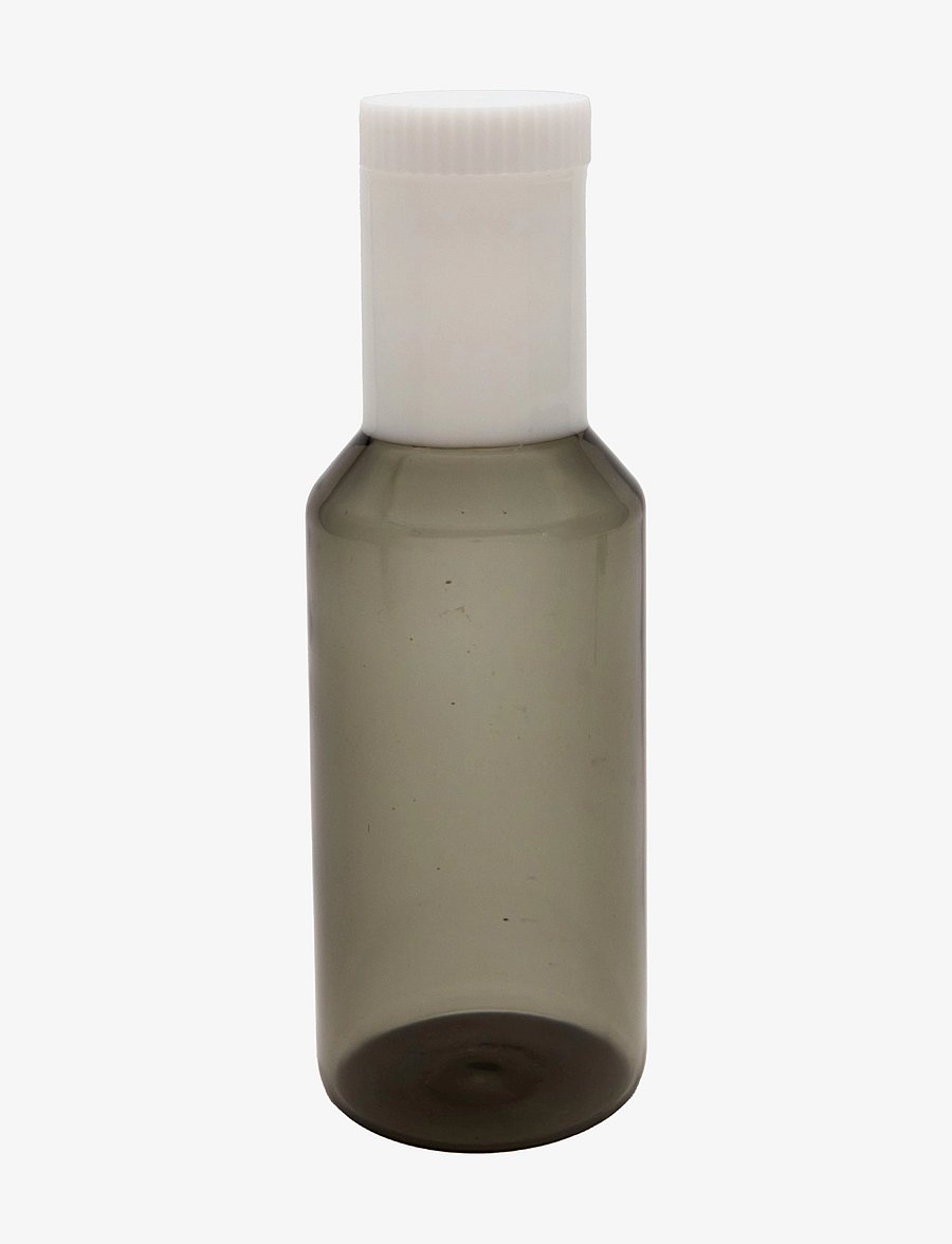 Design Letters - Tube Glass Carafe 1L - wasserkaraffen - pink and milky pink - 1