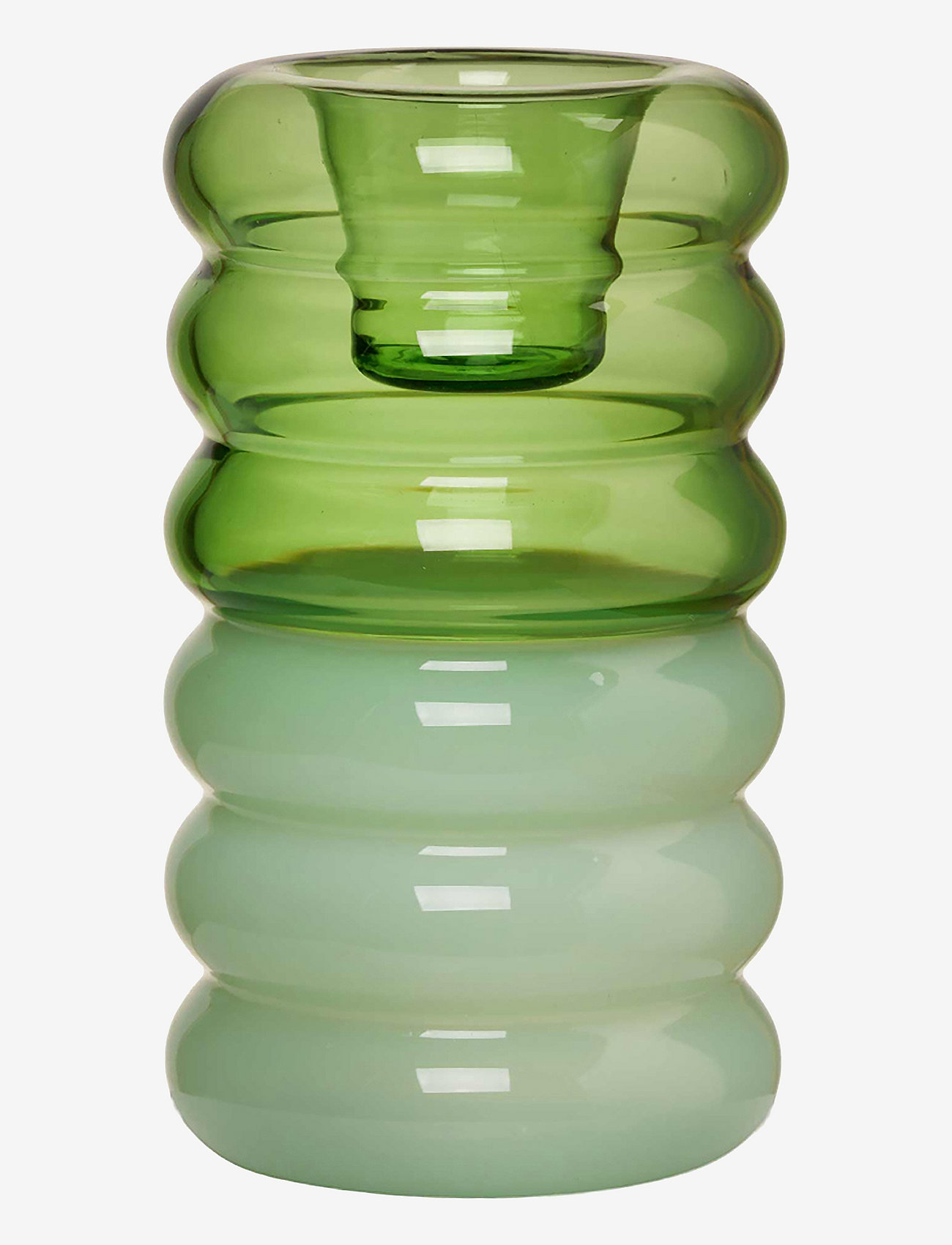 Design Letters - Hoop candle holder - laveste priser - green/milky green c - 0