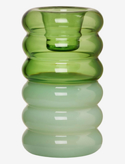 Design Letters - Hoop candle holder - laveste priser - green/milky green c - 0