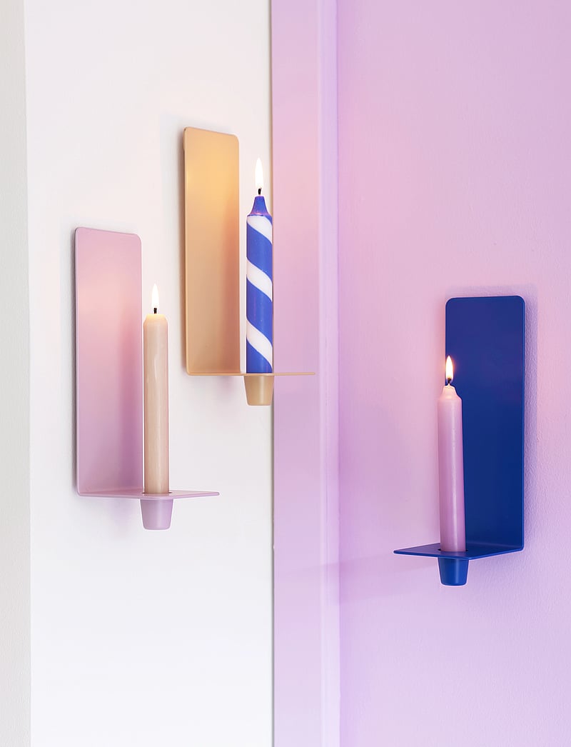 Design Letters - Cosy Up wall candle holder - seinäkoristeet - lavender 5225c - 0