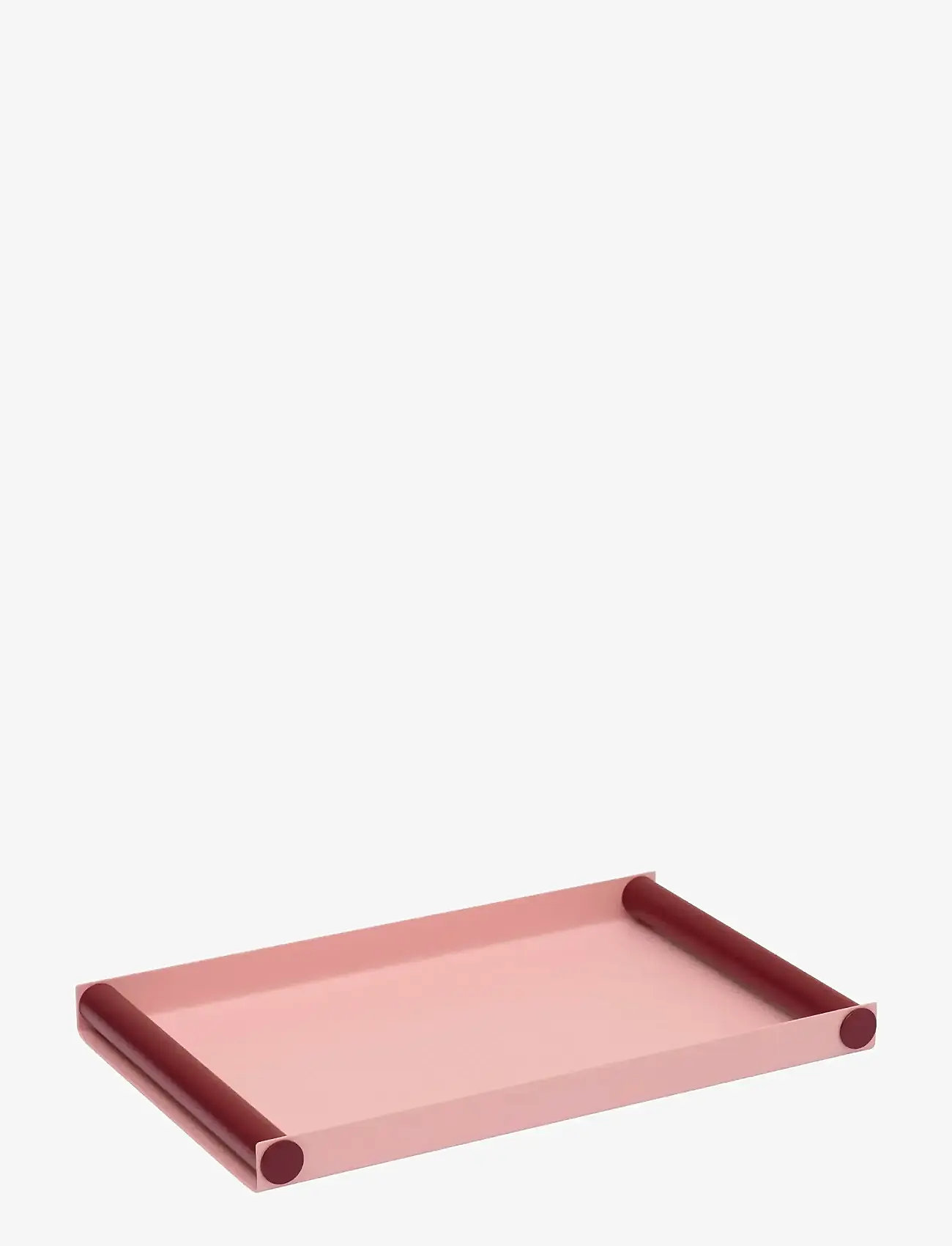 Design Letters - Ray Tray large - geschenke unter 100€ - creole pink + syrah burgundy - 0