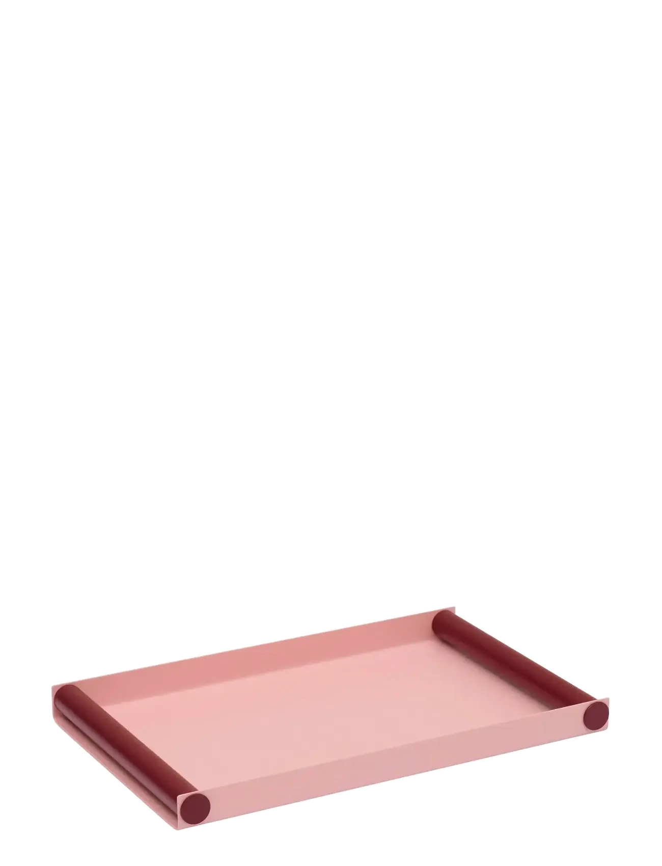 Design Letters Ray Tray large - Brickor - CREOLE PINK + SYRAH BURGUNDY / pink/rose