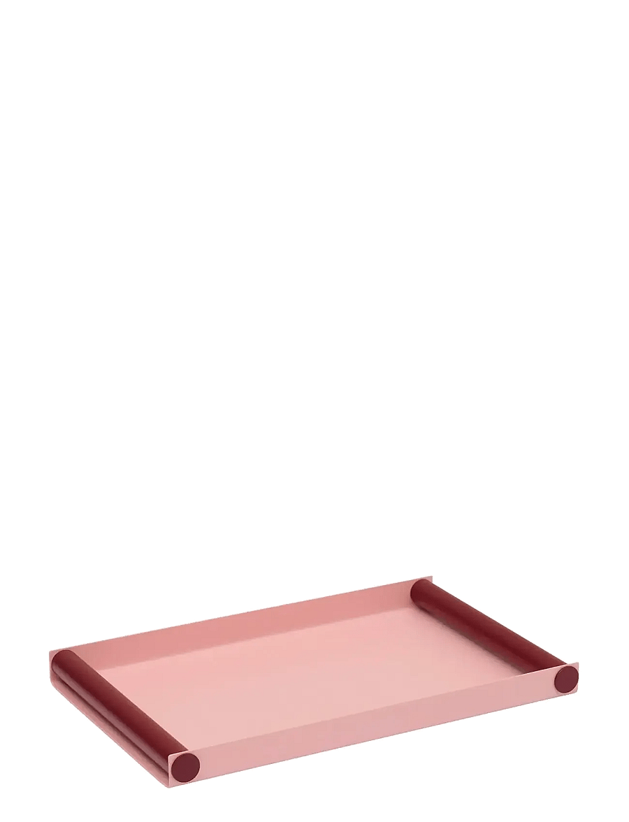 Design Letters - Ray Tray large - kandikud - creole pink + syrah burgundy - 0