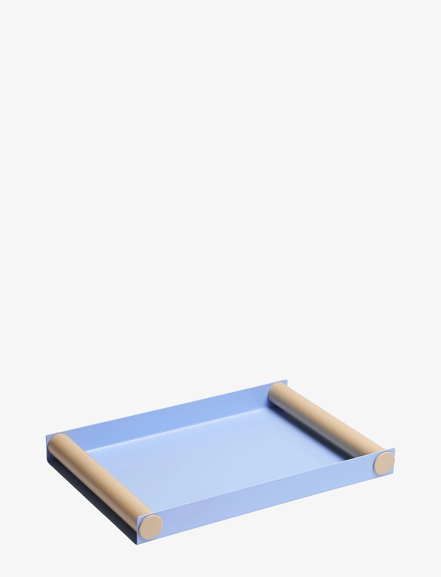 Design Letters - Ray Tray - dekoschalen - light blue 2717c + beige 4675c - 1