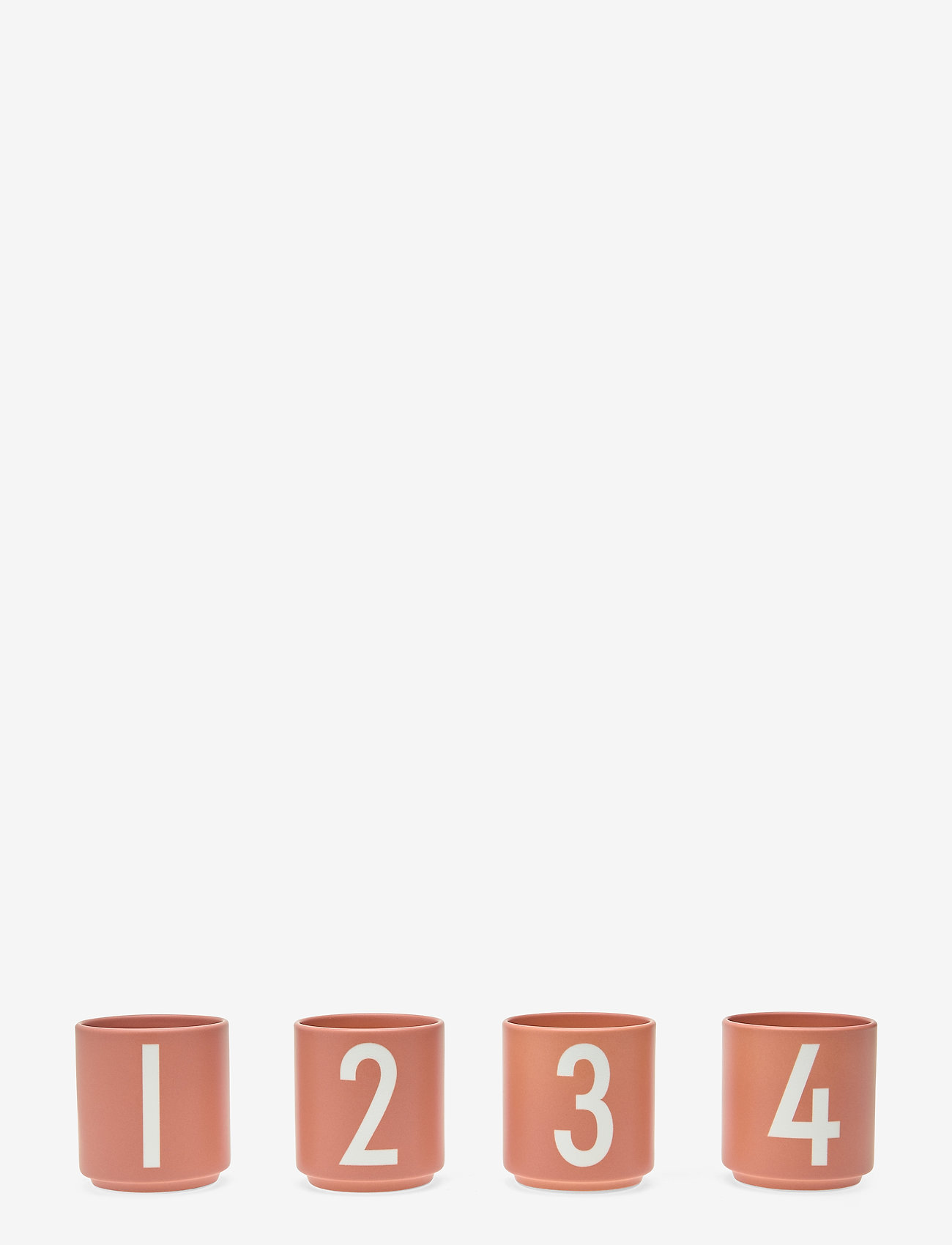 Design Letters - Mini Cups Nude - køb efter pris - nude - 0