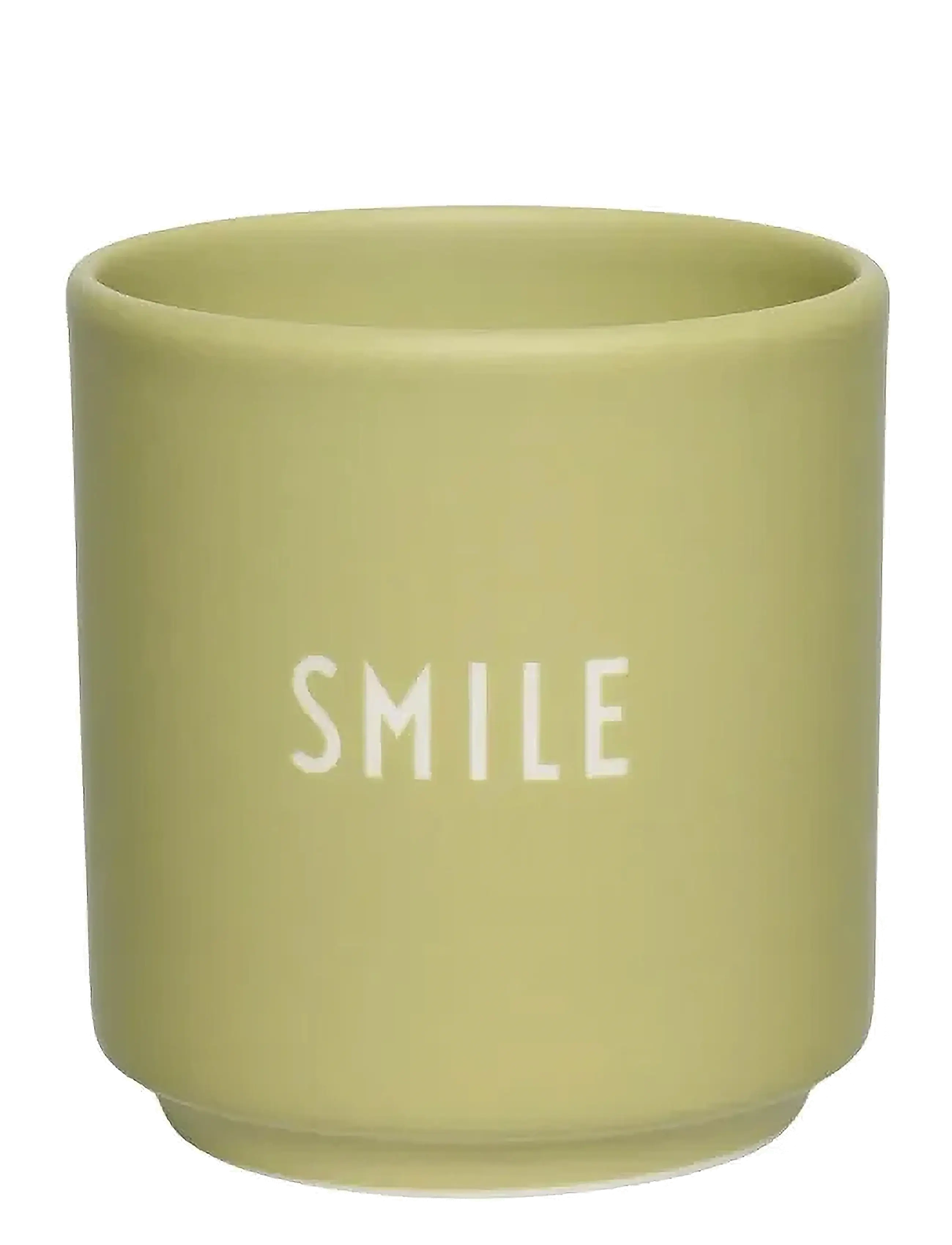 Design Letters Mini cup LOVE & FRIENDSHIP - Geschirr - NILE GREEN / green