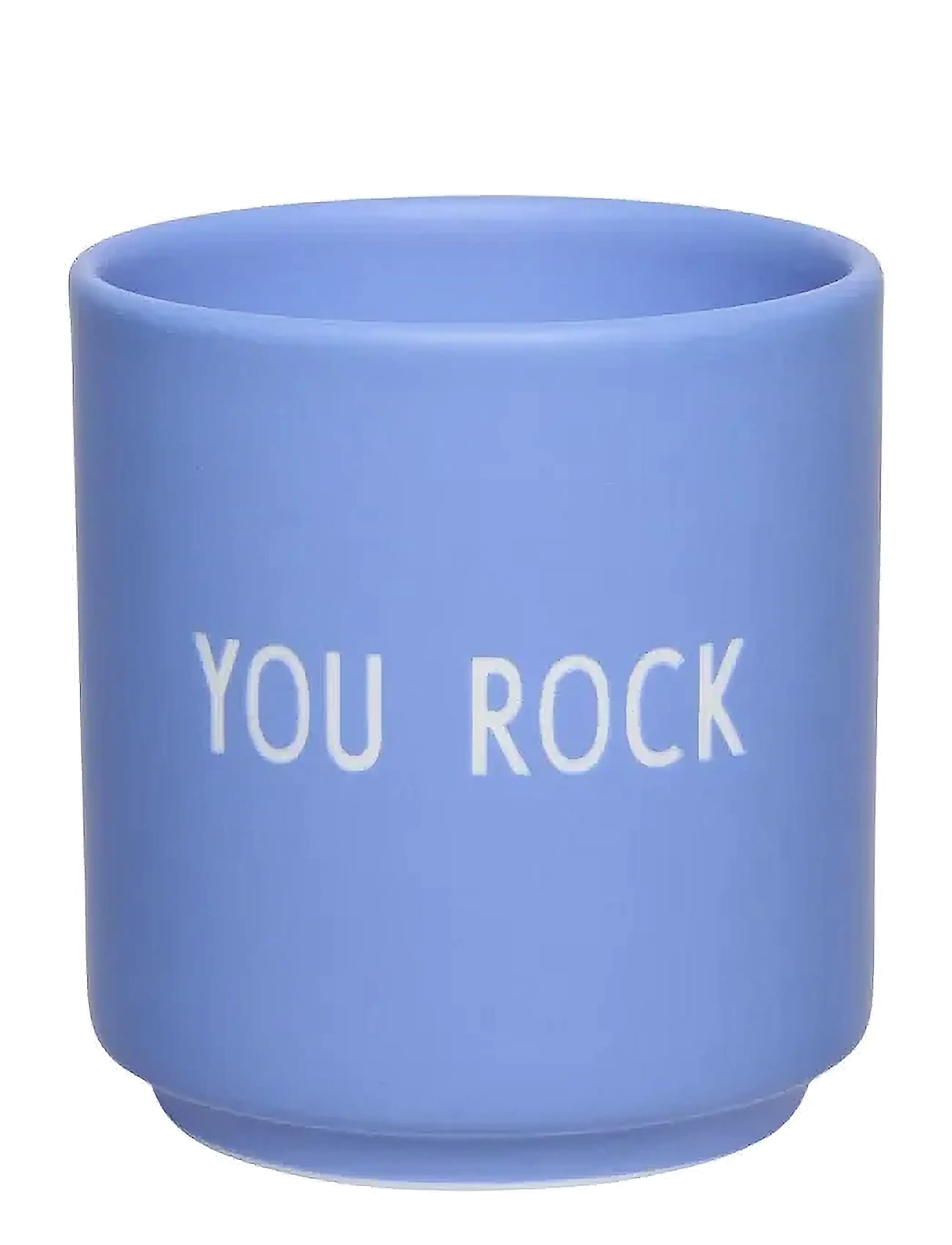 Design Letters Mini Cup Love & Friendship, Espresso Kop, Blå, Str: 10 CL