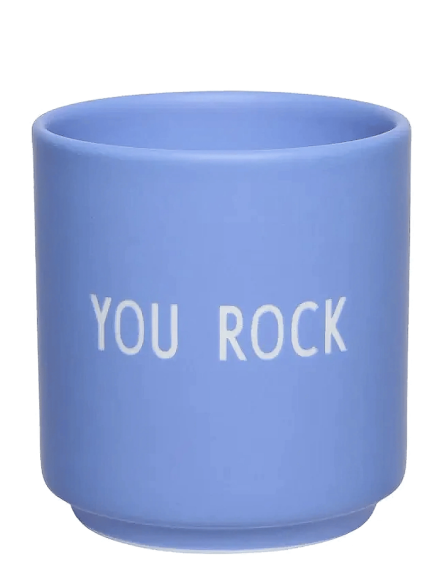 Design Letters - Mini cup LOVE & FRIENDSHIP - najniższe ceny - sky blue - 0