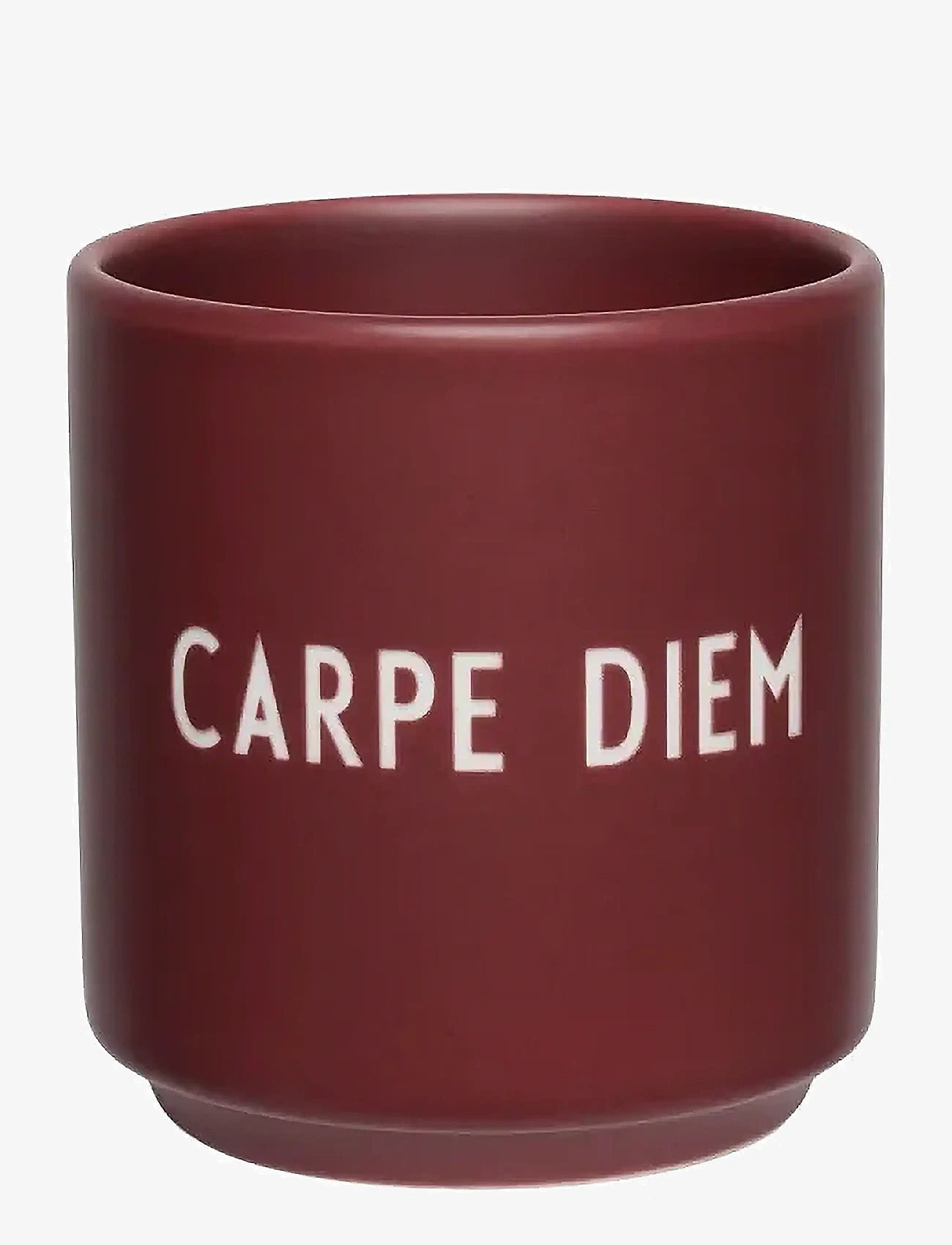 Design Letters - Mini cup LOVE & FRIENDSHIP - espressokopper - syrrah burgundy - 0