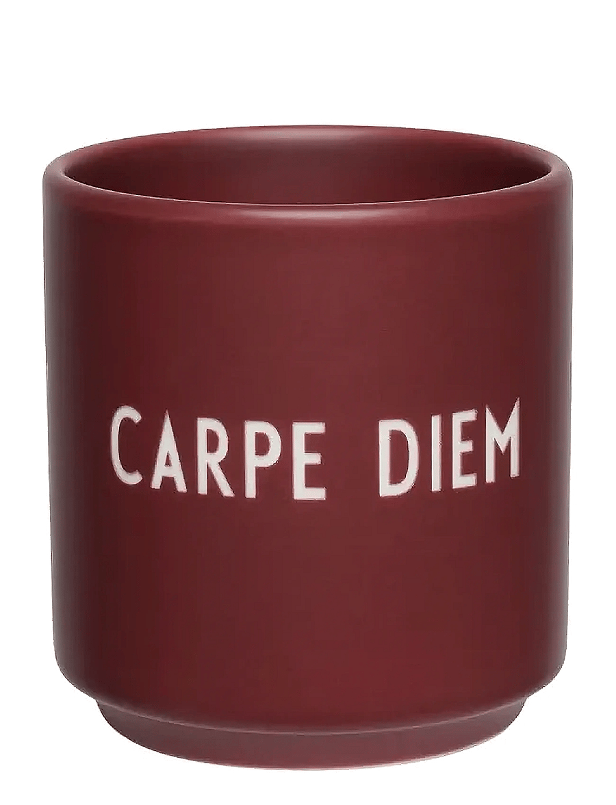 Design Letters - Mini cup LOVE & FRIENDSHIP - tasses à expresso - syrrah burgundy - 0