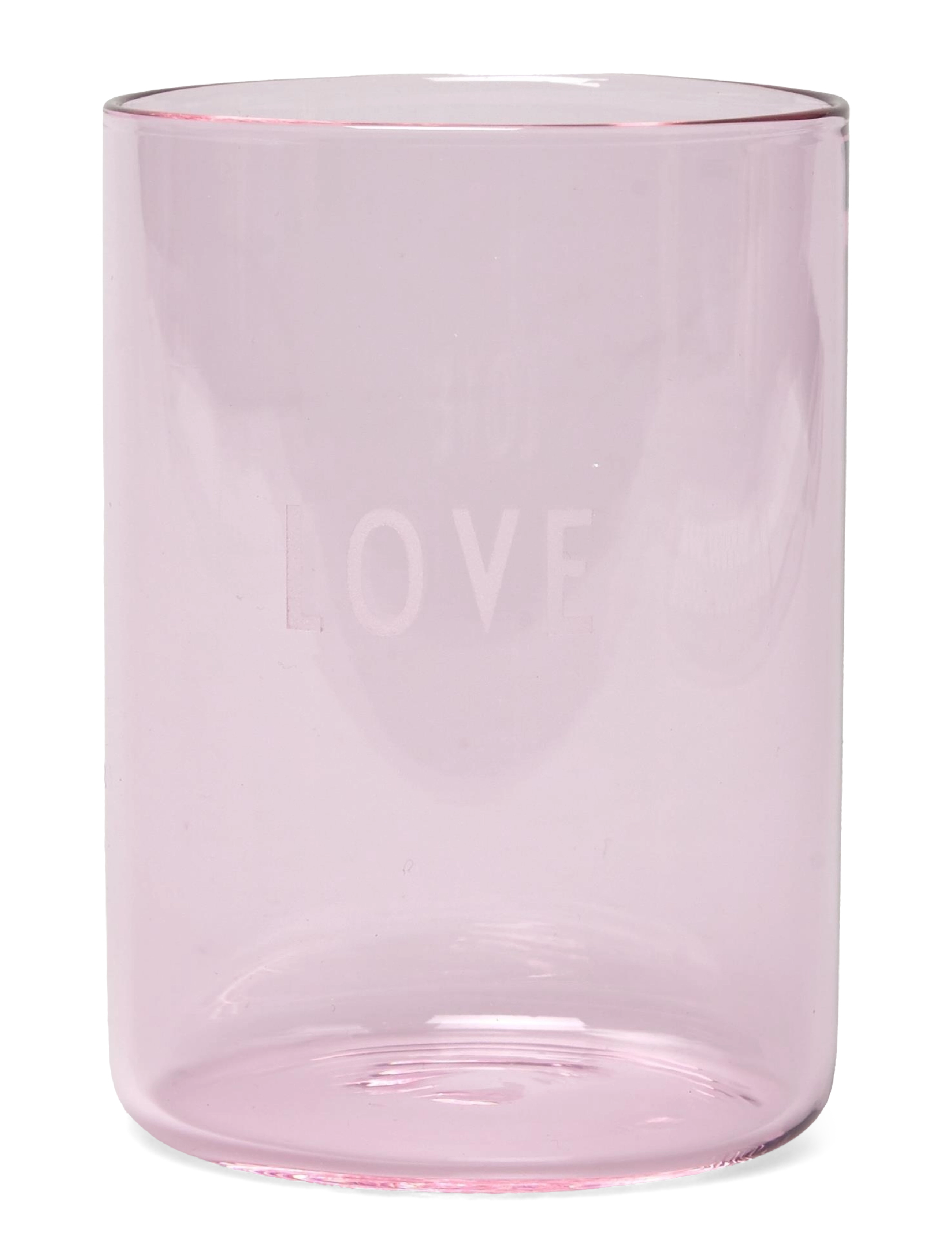 DESIGN LETTERS Favourite Drinking Glass Pink - 35 CL - Unisex