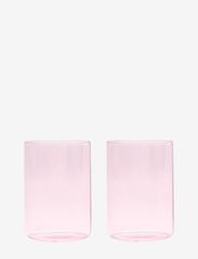 Design Letters - Favourite drinking glass - The Mute Collection (Set of 2 pcs - laveste priser - pink - 0