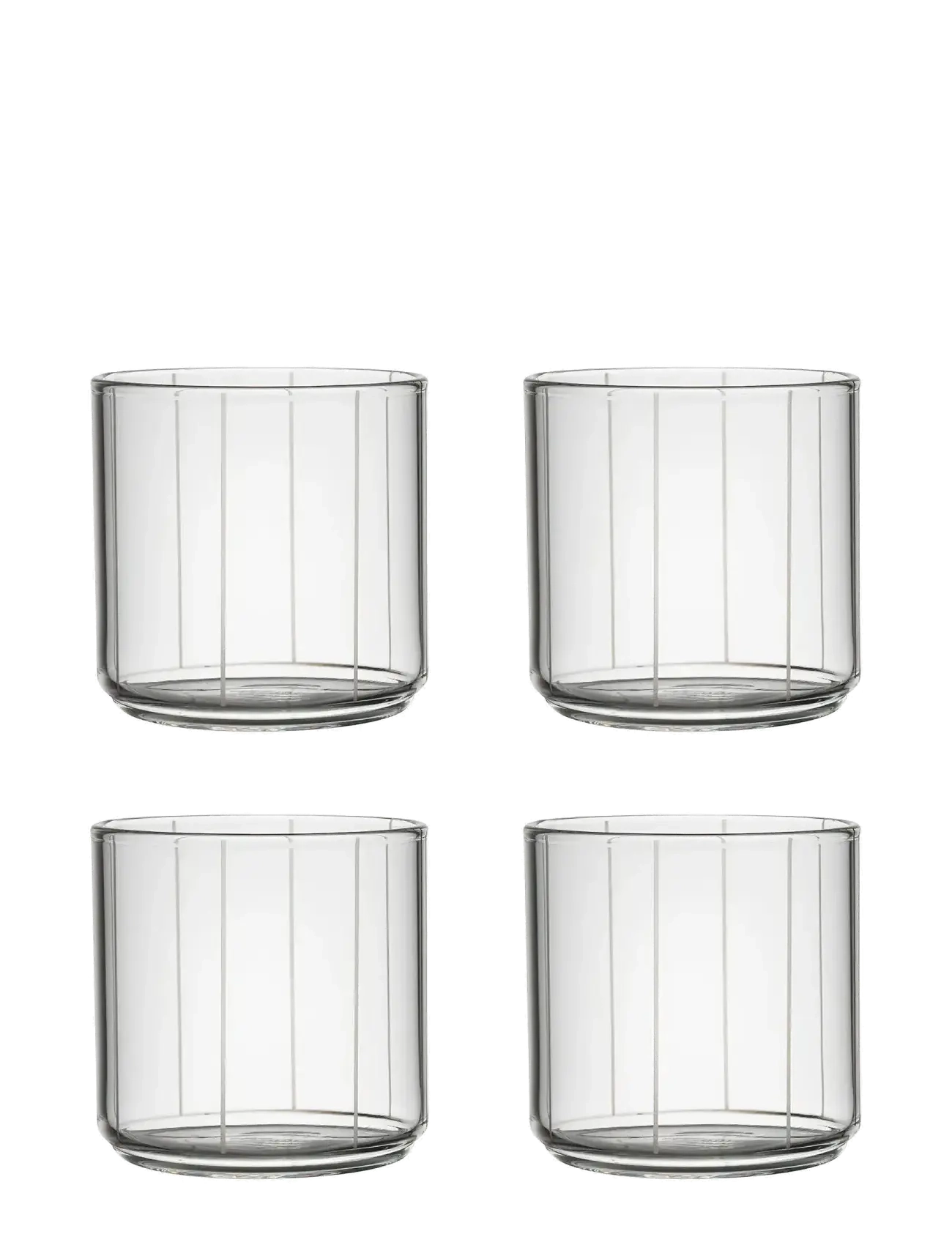 Design Letters - Pyjamas drinking glass (set of 4pcs) - sorteren op prijs - clear - 1