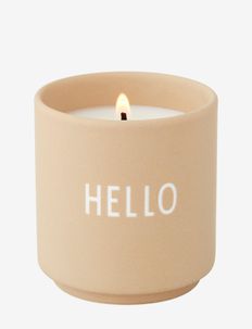 Scented Candle, Design Letters
