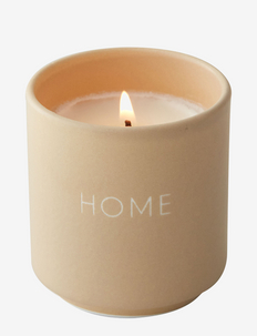 Scented candle, Design Letters