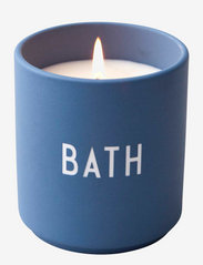 Design Letters - Scented candle large - laveste priser - bluebath - 0