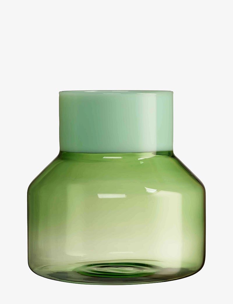 Design Letters - Generous vase large - geschenke unter 100€ - milky green/green - 0