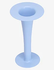 Design Letters - Trumpet. 2-in-1 Vase & candle holder - lysestaker - blue - 0