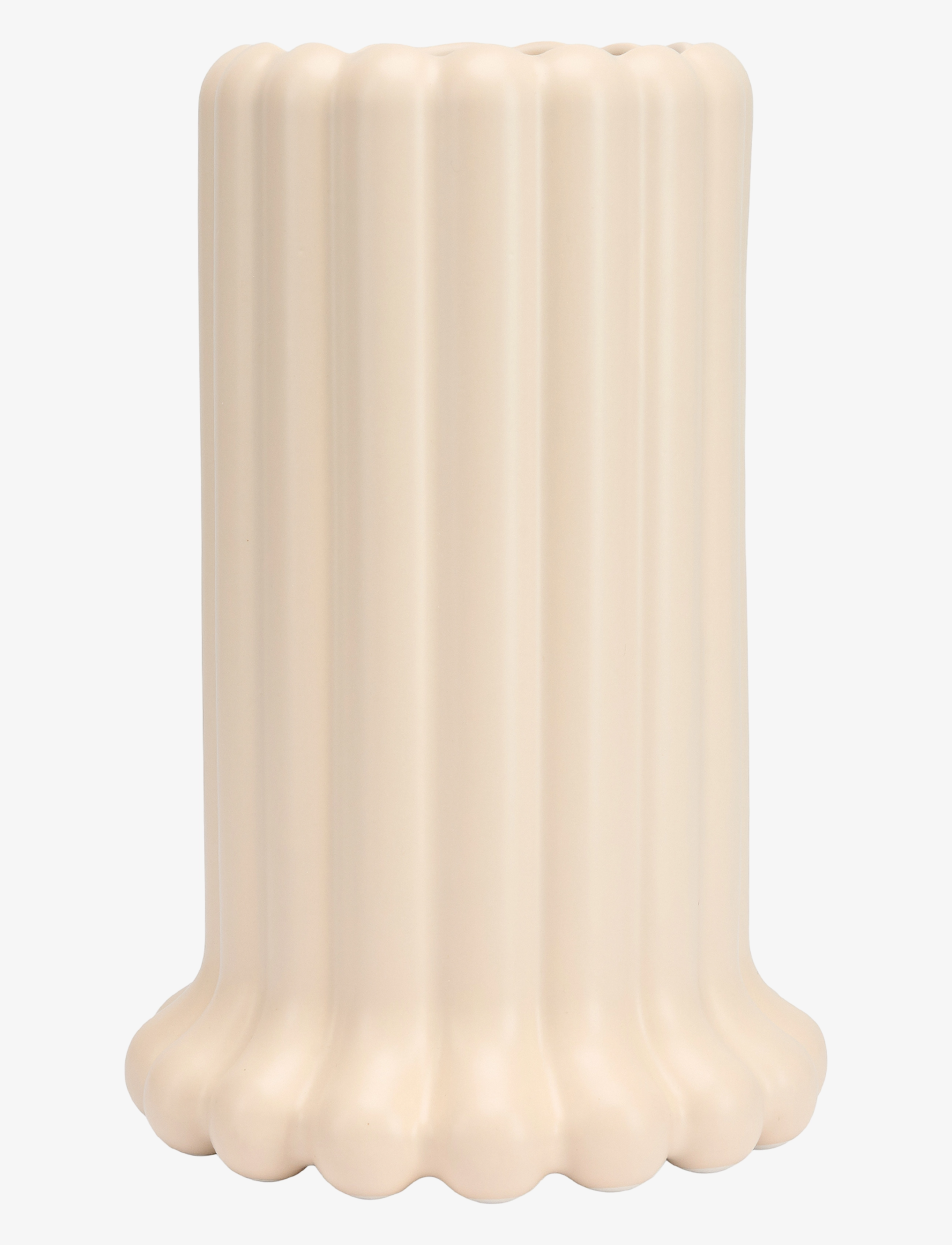 Design Letters Tubular Vase - Vaser - BEIGE / beige