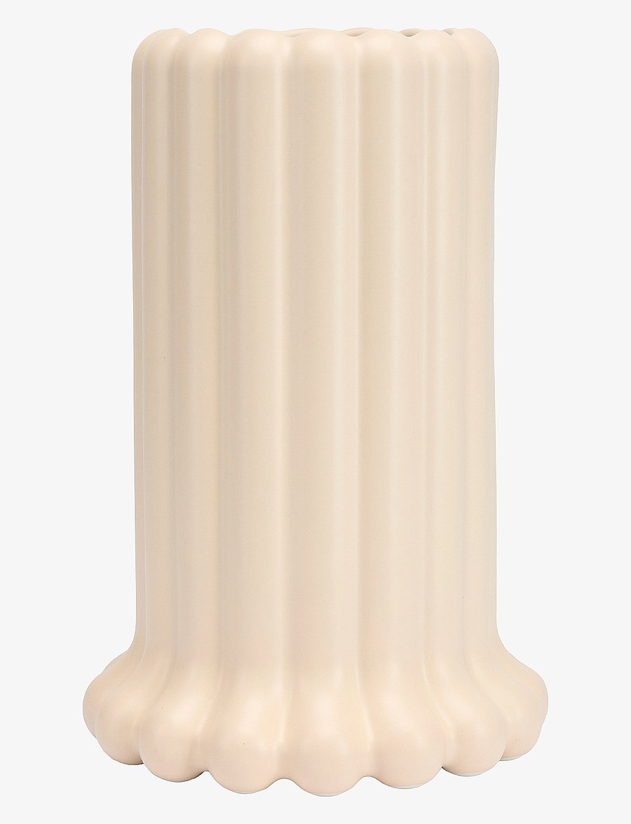 Design Letters - Tubular Vase - vasen - beige - 1