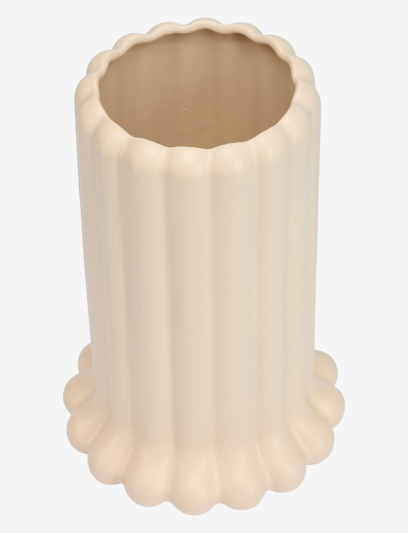Design Letters - Tubular Vase - geburtstagsgeschenke - beige - 1