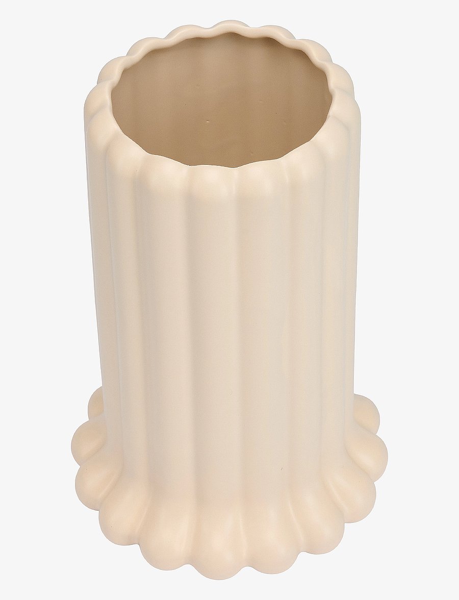 Design Letters - Tubular Vase - vasen - beige - 2