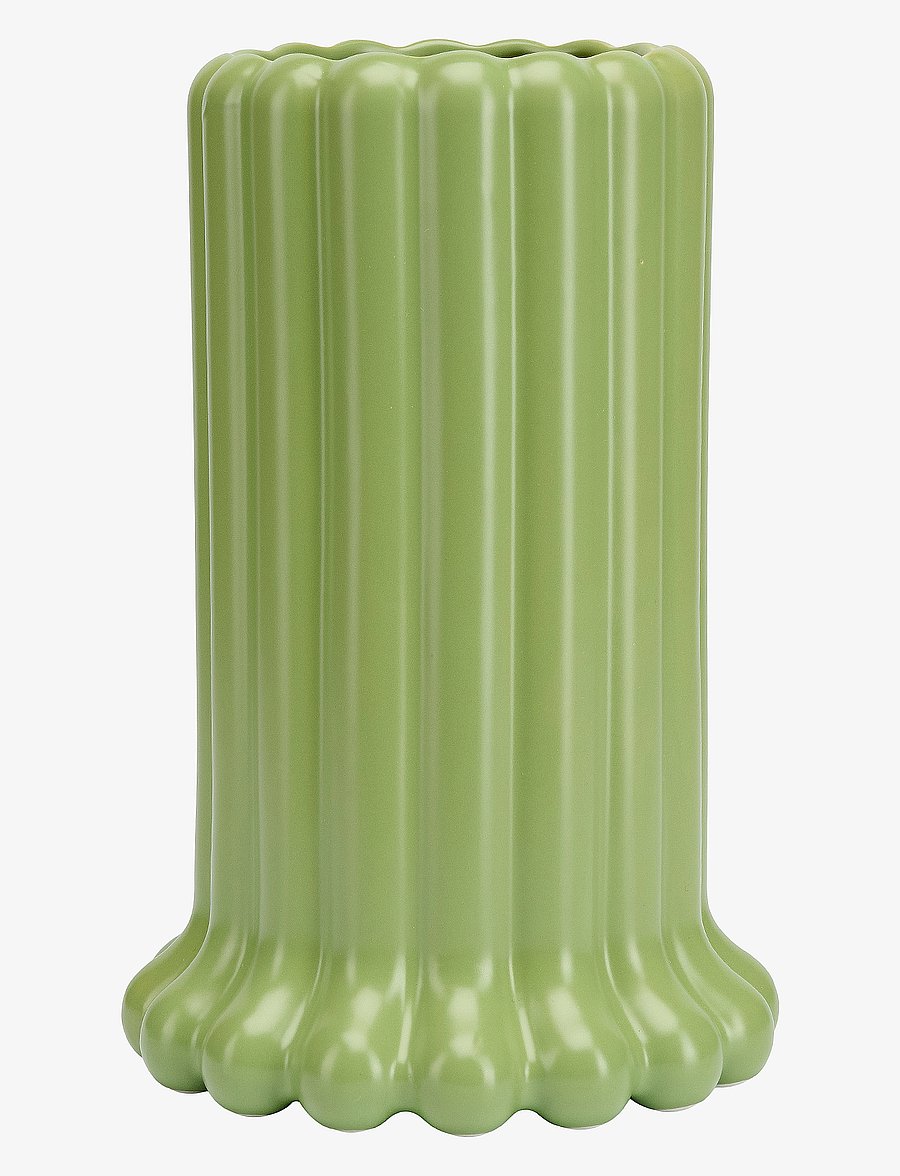 Design Letters - Tubular Vase - vaser - green - 1