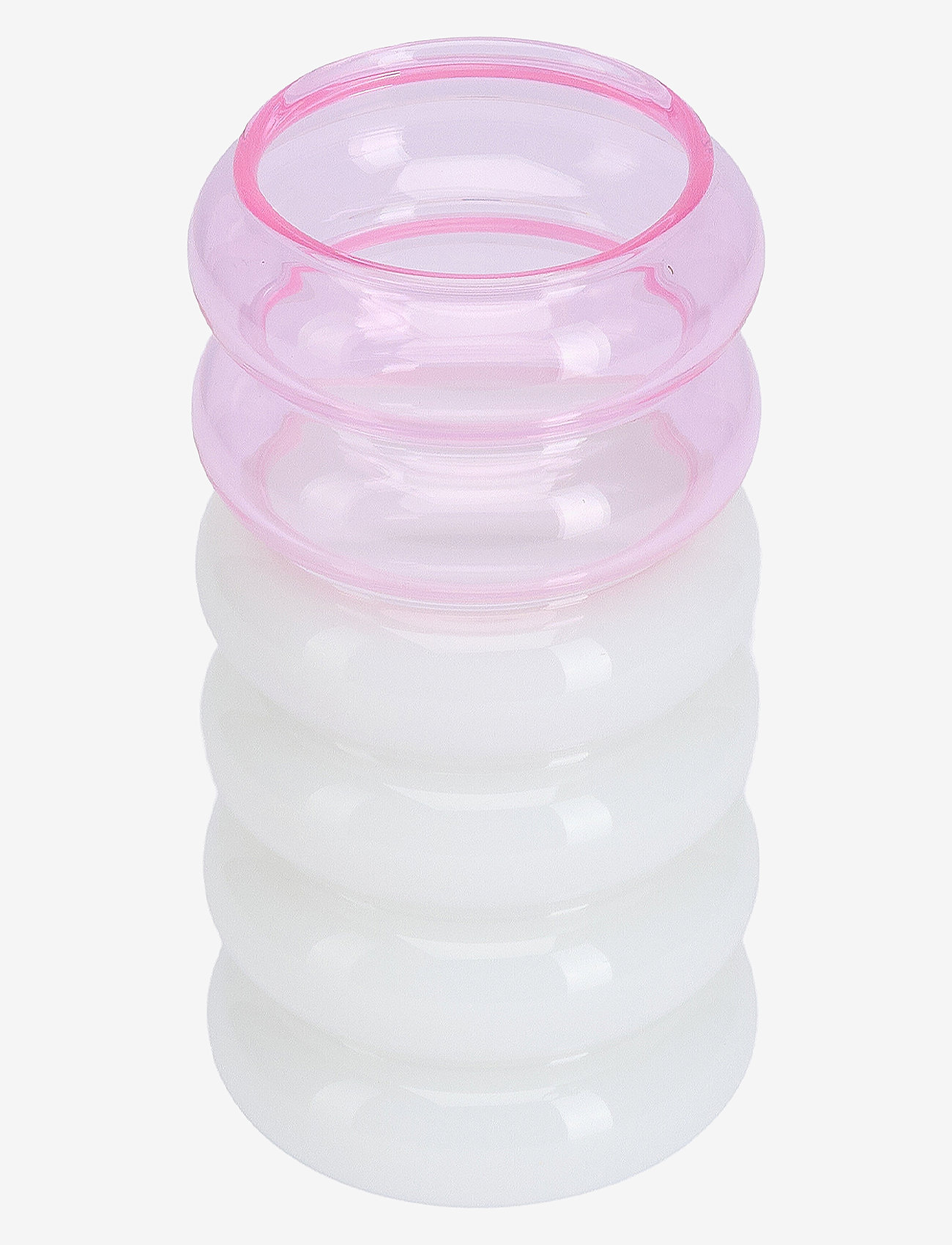 Design Letters - Bubble. 2-in-1 Vase & Candle holder - die niedrigsten preise - pink - 0