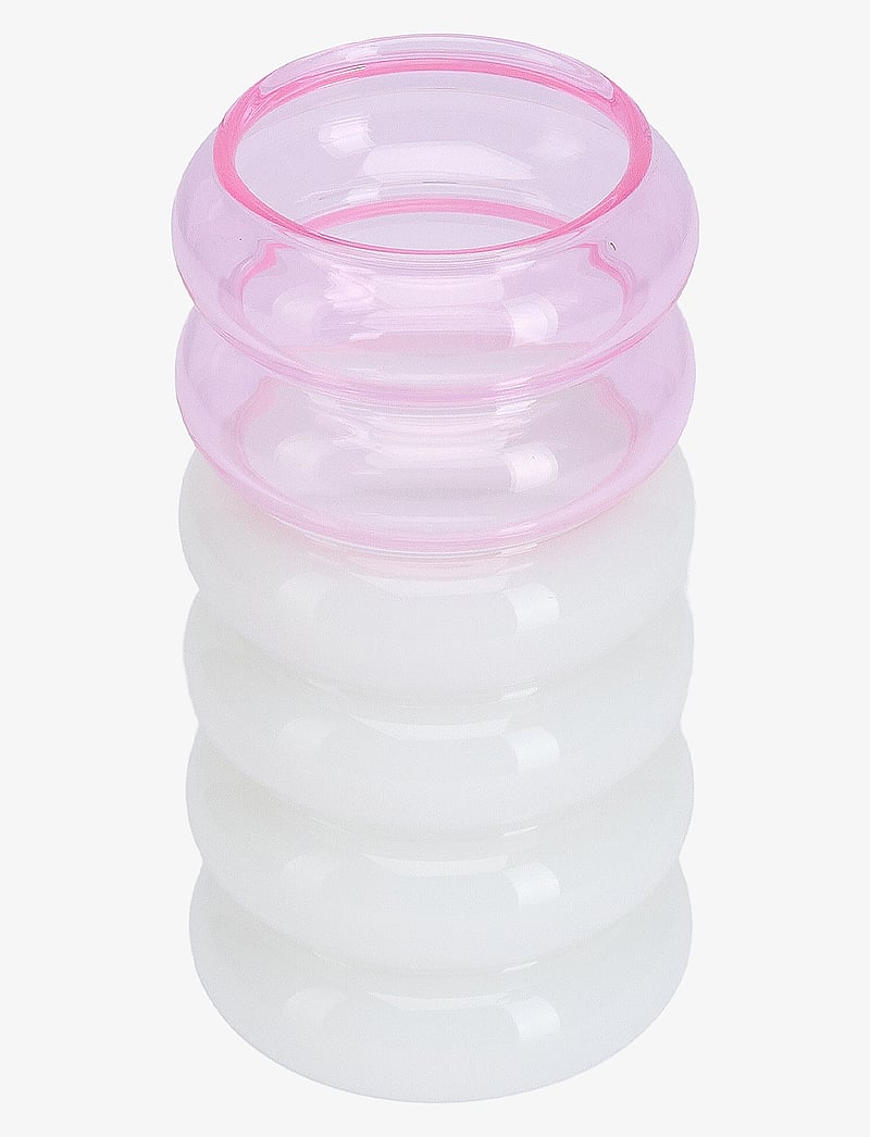 Design Letters - Bubble. 2-in-1 Vase & Candle holder - die niedrigsten preise - pink - 0
