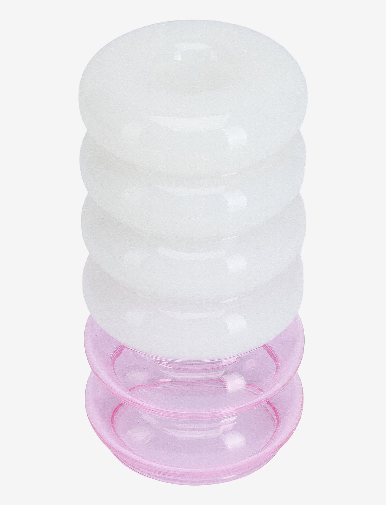Design Letters - Bubble. 2-in-1 Vase & Candle holder - die niedrigsten preise - pink - 1
