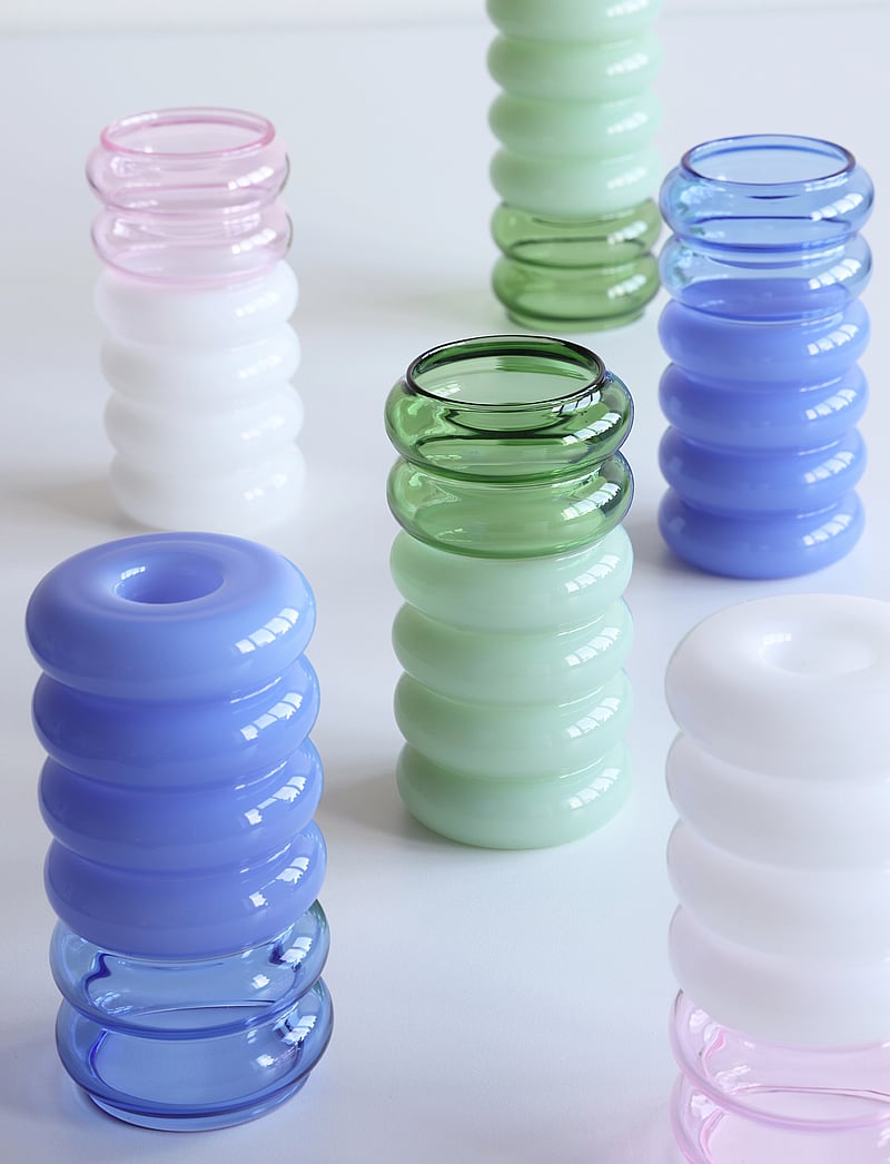 Design Letters - Bubble. 2-in-1 Vase & Candle holder - die niedrigsten preise - pink - 2